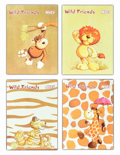Nici wild friends notizblock - nici,