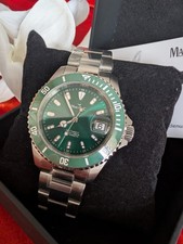 Marcello C Nettuno 3 Automatik, ETA 2824-2, 300m Taucher, Verschraubte Krone