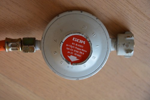 Druckregler inkl gasschlauch - inkl.,