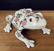 Porzellan Frosch 17cm