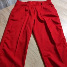  Stoffhose  Gr.38 rot , Top
