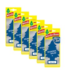 6x WUNDERBAUM NEW CAR Auto Lufterfrischerer Duftbaum Lufterfrischer 1er Pack