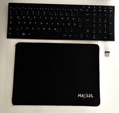 Kabellose tastatur mit - kabellose,