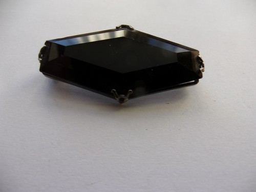 Antike schwarze brosche - brosche, in