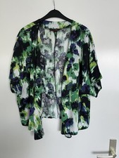 Tom Tailor Kimono Weste grün