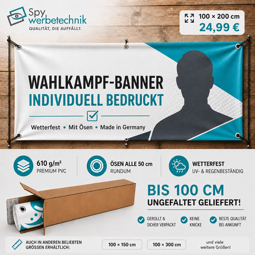 Wahlkampf banner nach wunsch - banner,