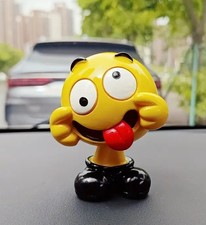 Smiley Ornament Wackel Figur