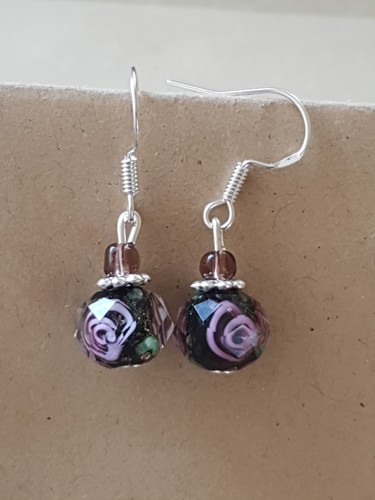 Damen ohrringe mit - ohrringe, muranoglas
