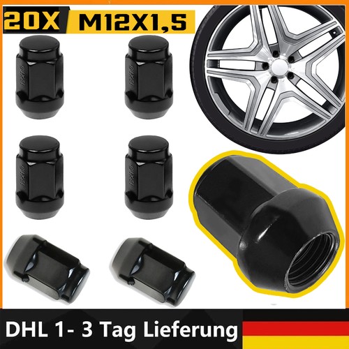 Schwarz radmutter mutter - x,