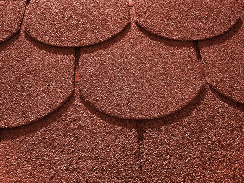 Biberschindeln rot für - 3, m²