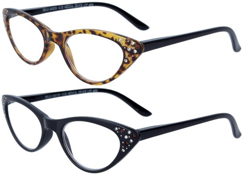 Cat eye fertiglesebrille bella - cat-eye,