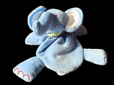 Schmusetuch TCM Tchibo Elefant blau Hülle für Kirschkernkissen - Nicht Enthalten