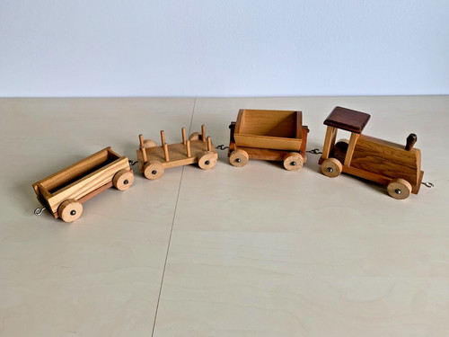 Holzspielzeug eisenbahn zug - ,