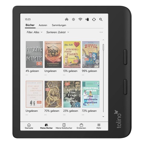 Tolino vision color ereader - tolino, color,
