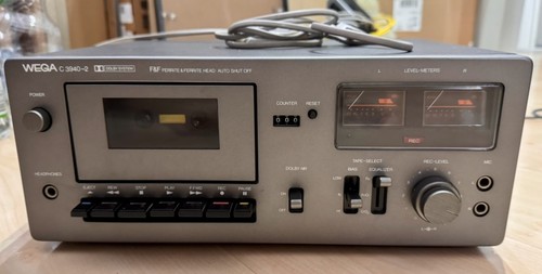 Wega c3940 vintage - c3940-2, tapedeck
