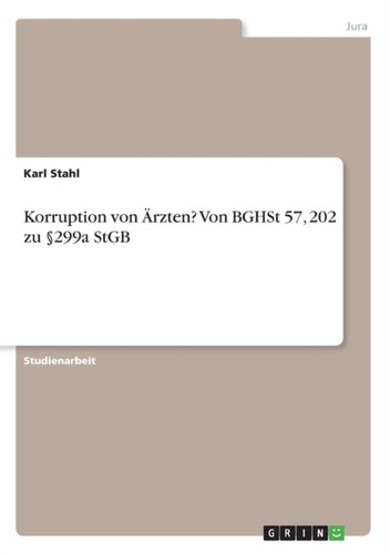 Stahl korruption von - -,