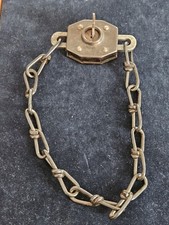 1 x altes Fahrradschloss Vorhängeschloss mit 1 x Schlüssel Vintage Eisen