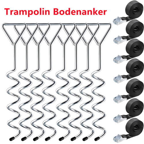 900kg trampolin bodenanker - 900kg,