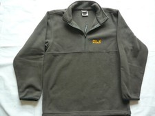 Fleecepullover für Jungen, Jack Wolfskin, Gr. 176, Langarm, braungrau