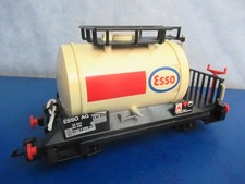 4108 ESSO Tankwagen Güterwagen Eisenbahn Federkupplung Playmobil 8486