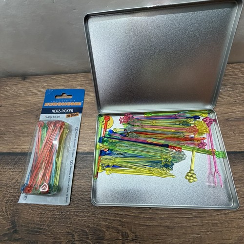 Cocktailpicker set herz - cocktailpicker,