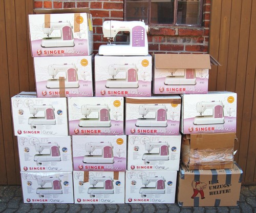 Posten 16x singer nähmaschine - posten,