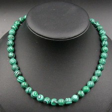 Malachit Halskette Damen - 8mm