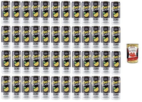 Lemonsoda zero 48x33cl - lemonsoda, zero,