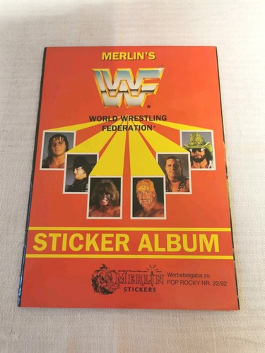 Merlin wwf 1992 sticker - merlin´s,