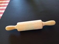 Kinder Teigroller zum Bastel  aus Holz mit Kudellager