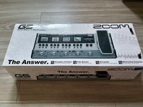 Zoom multieffektpedal für - zoom,
