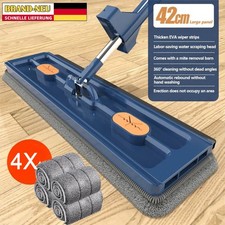 Bodenwischer Wischmop Mopp Mop Wischer Komplettset Mikrofaser Teleskopstiel Set