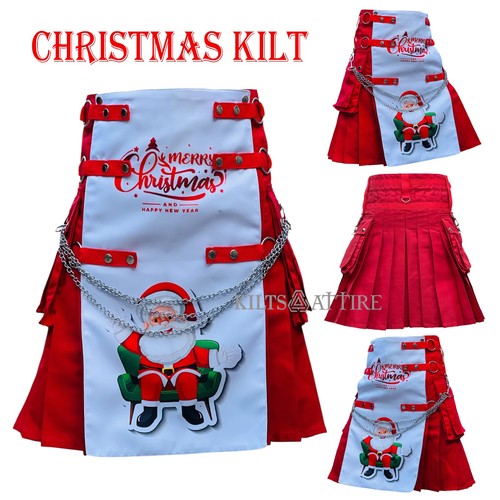 Weihnachtskilt rot mit weiß