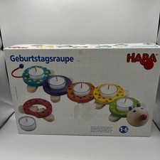 Haba Geburtstagsraupe für 1-6 Kerzen für Kindergeburtstag