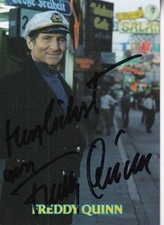 Autogramm - Freddy Quinn