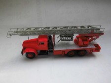 Modellauto 1:87 Resin-Feuerwehr- Kraz-Drehleiter /Günsel