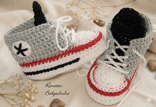Babyschuhe chucks sneakers - babyschuhe, sneakers(