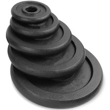 Sporttrend 24® Hantelscheibe 0,5-25KG Gusseisen 30/31mm, Gewichtsscheibe Gewicht