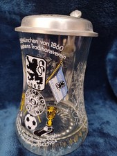 Bierkrug Mit Zinndeckel