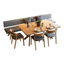 Team 7 Essgruppe Yps mit Mylon Stühlen Yps Tisch Und Bank