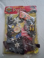 Sehr altes western pistolen-set blechpistole DAITO made in Japan Vintage 