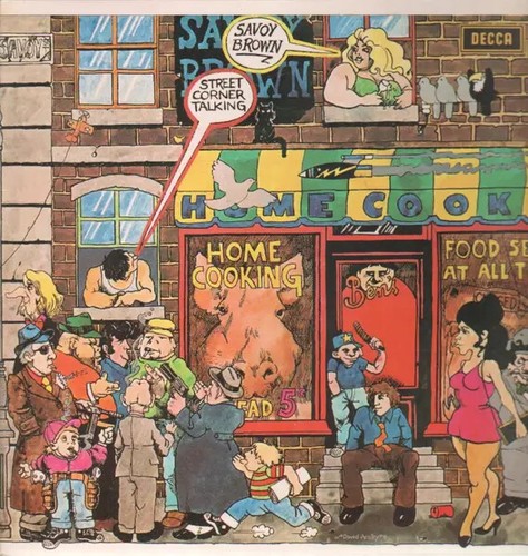 Savoy brown street corner - savoy,