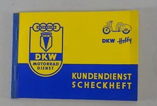 Scheckheft DKW Hobby blanko