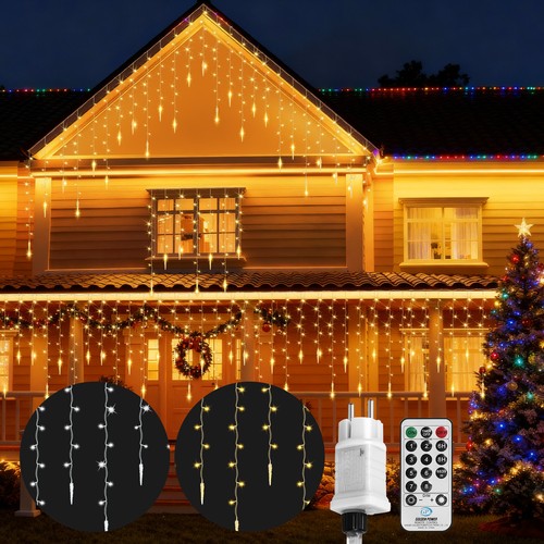 Led lichterkette deko außen - lichterkette,