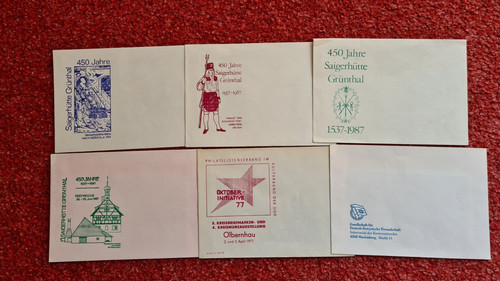 Konvolut ersttagsbriefe ddr - konvolut,
