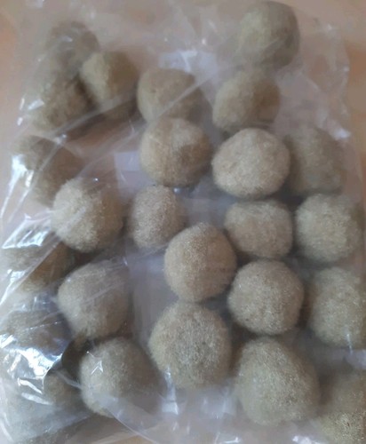Bommel pompons 3cm - bommel, plüsch