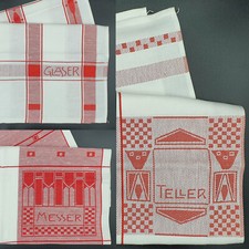 Geschirrtuch Teller Gläser