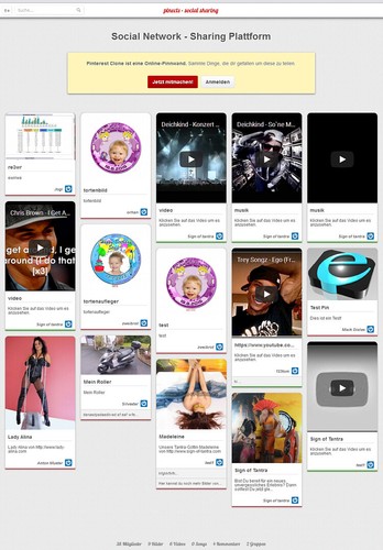 Sharing plattform social - -,
