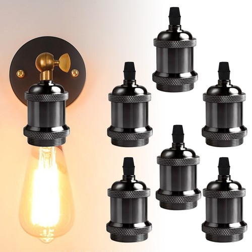 E27 e26 lampenfassung - 6x,