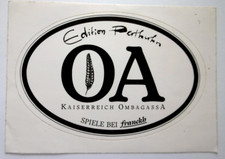 Werbe-Aufkleber OA Kaiserreich